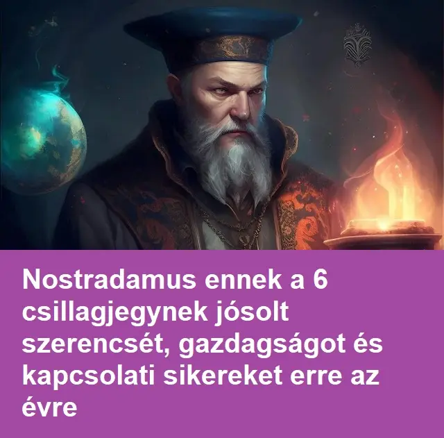 Nostradamus ennek a 6 csillagjegynek jósolt szerencsét, gazdagságot és kapcsolati sikereket erre az évre