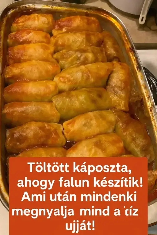 Töltött káposzta, ahogy falun készítik! Ami után mindenki megnyalja mind a tíz ujját!