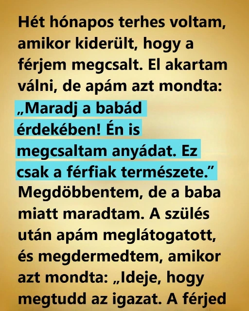 A ferjem megcsalt