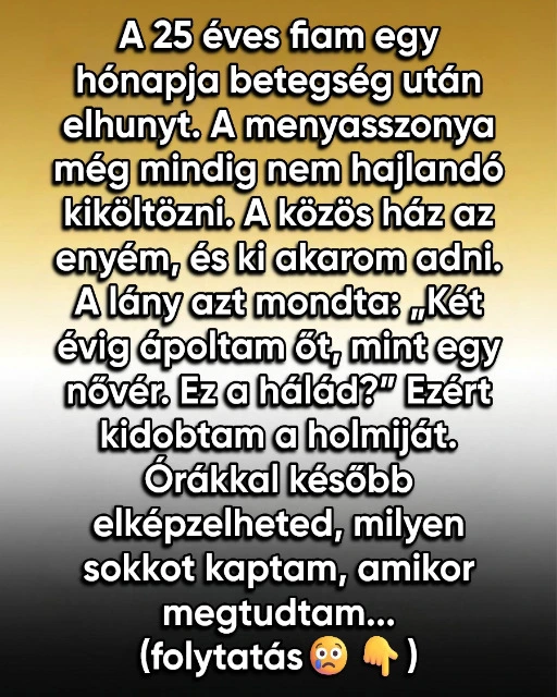 Egy apa vesztesége és egy menyasszony szeretete között a részvét lett az a híd, ami összekötött minket